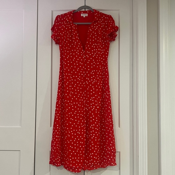 Polka dot midi dress - Picture 2 of 5